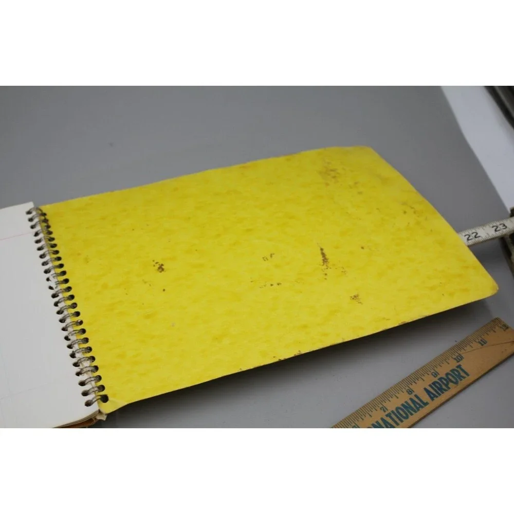 Northern Michigan University Notebook Vintage Yellow Ampad Top College Ruled